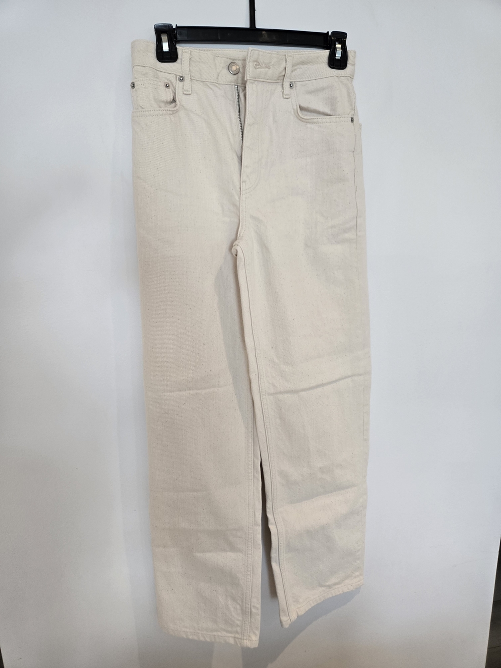 Zara Men's Straight Jeans in Cream